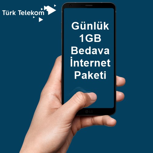 Türk Telekom 1GB Ücretsiz İnternet Paketi